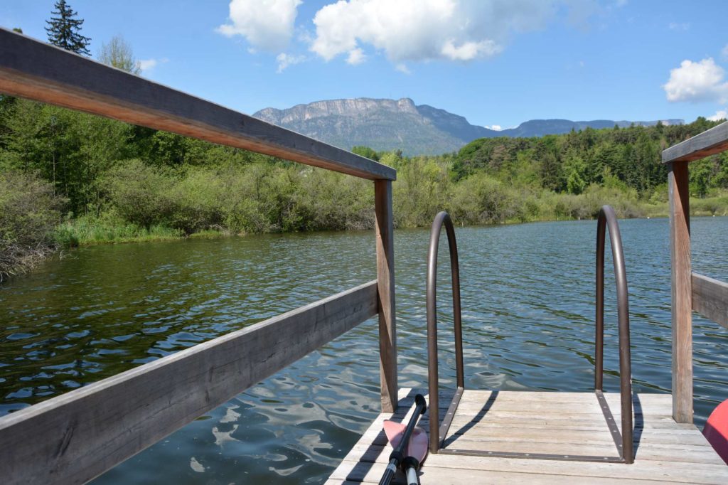 Sehr angenehm zum Baden im Montiggler See