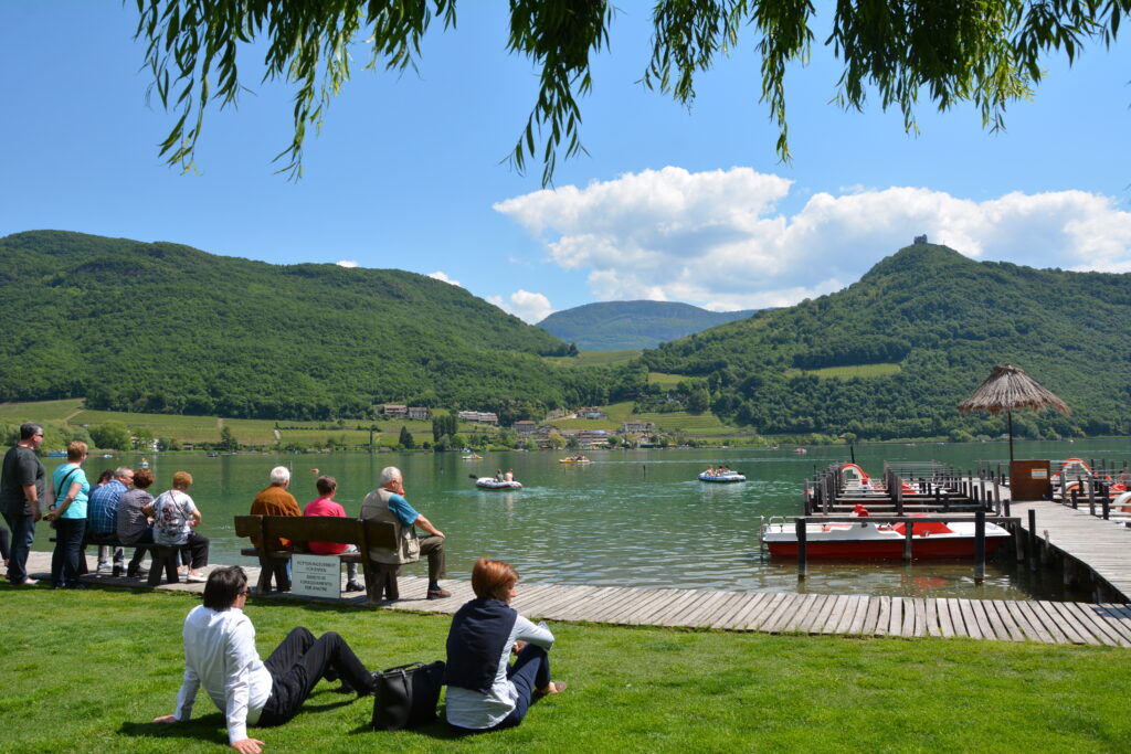 Im Kalterer See baden