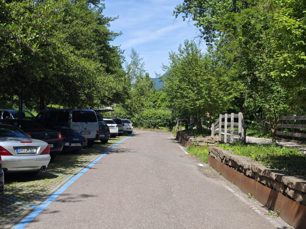 Parkplatz Montiggler See - direkt am Lido
